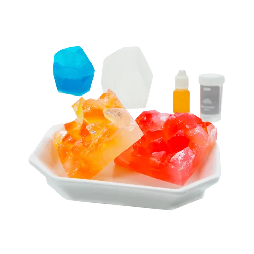 Produzione di sapone ombre cristallo: Errori comuni da evitare