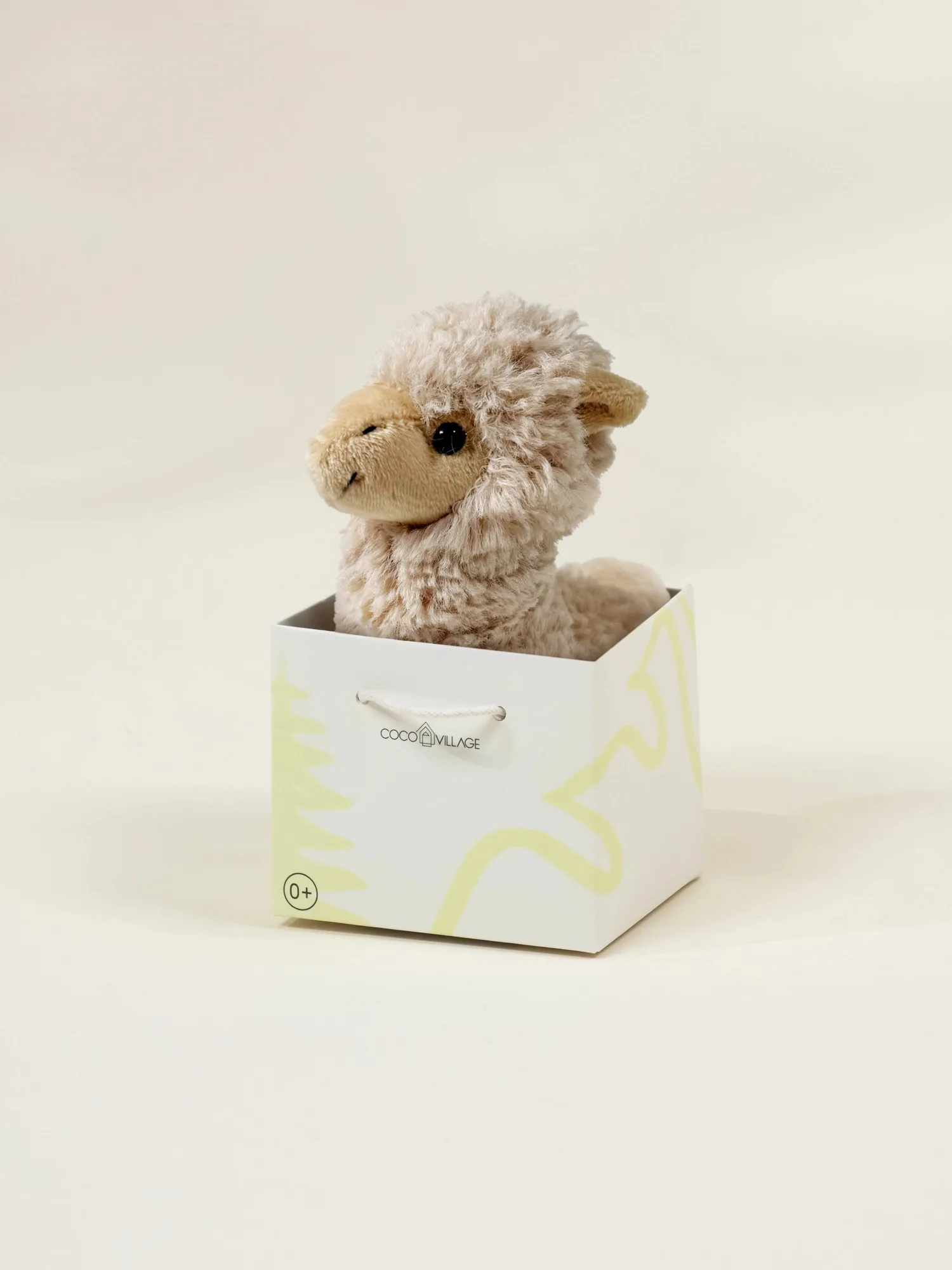 Mini Gift Plush Toy - Beige Alpaca