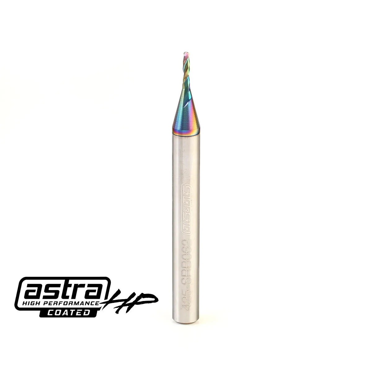 1/16″ Ball Nose Spiral Bit (AstraHP Coated)
