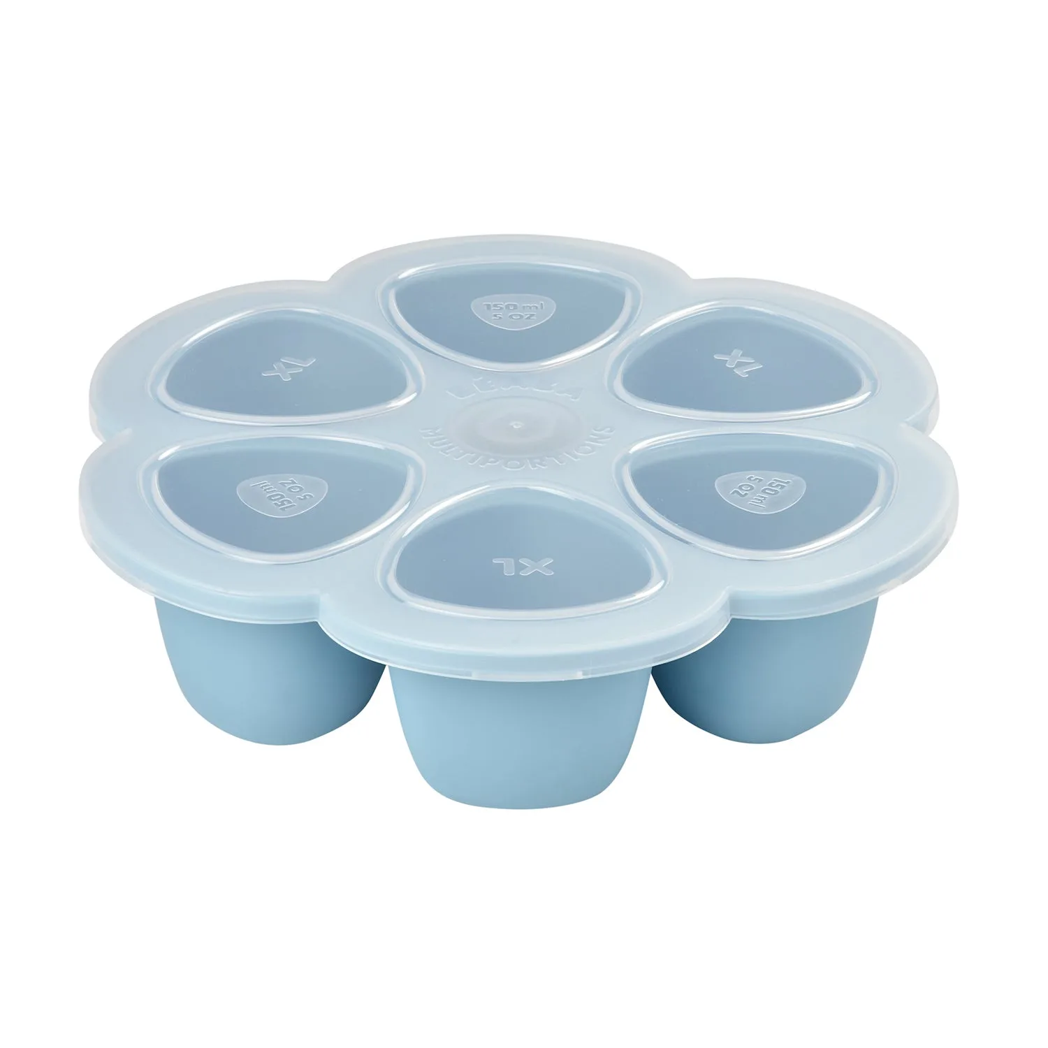 Cómo preparar comida para bebé en grandes cantidades con bandejas de silicona para congelador