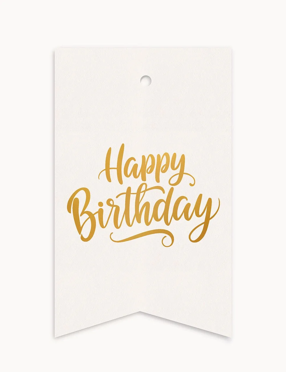 Happy Birthday - Einzelanhänger