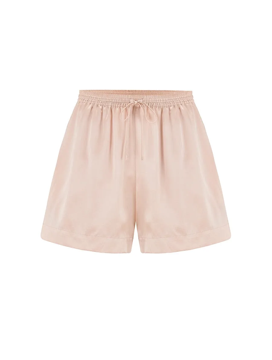 Short soie rose Fleur Du Jour