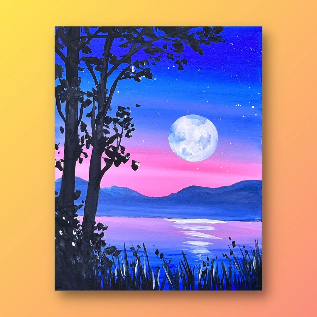 Twilight Moonrise