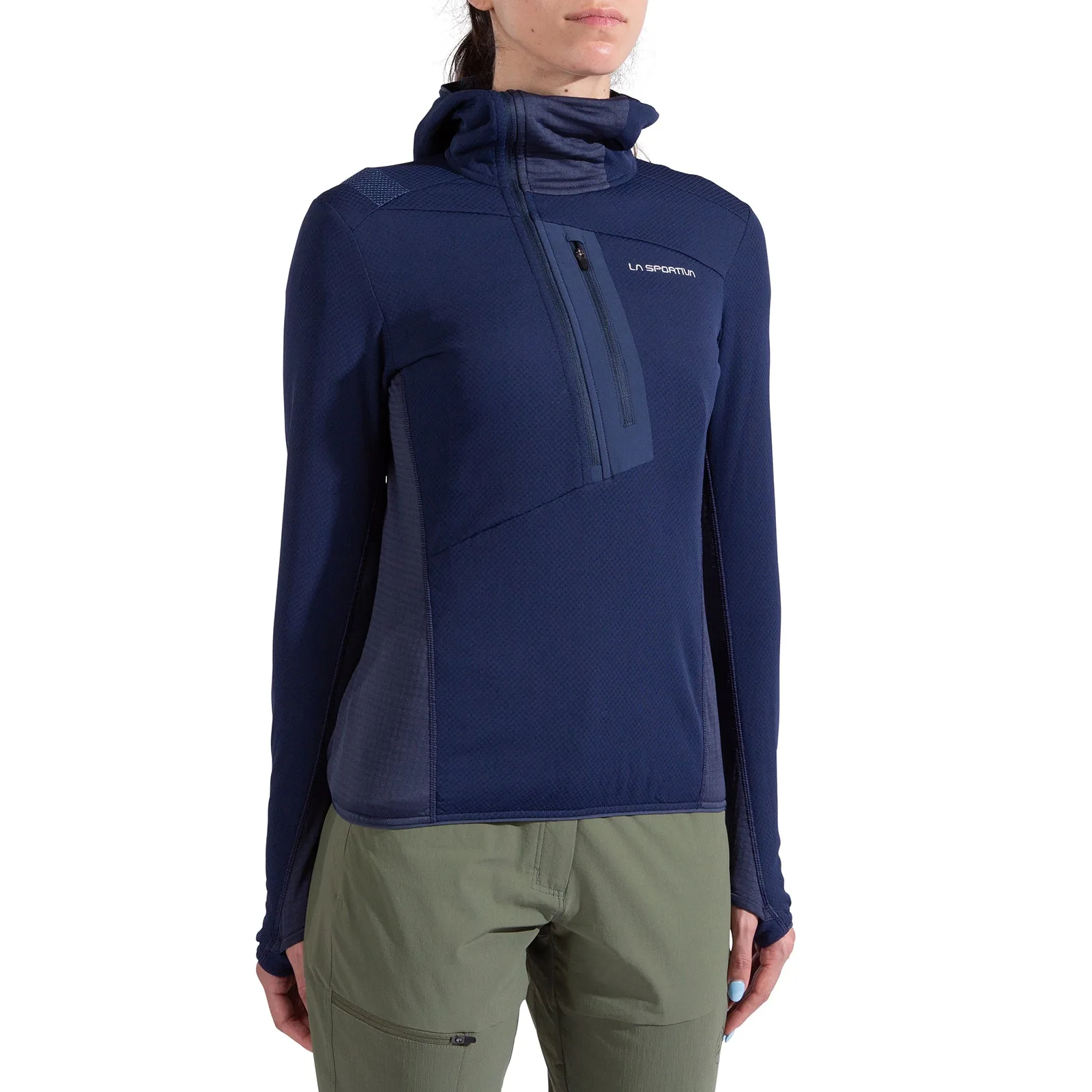 Sudadera con capucha Big Wall para mujer