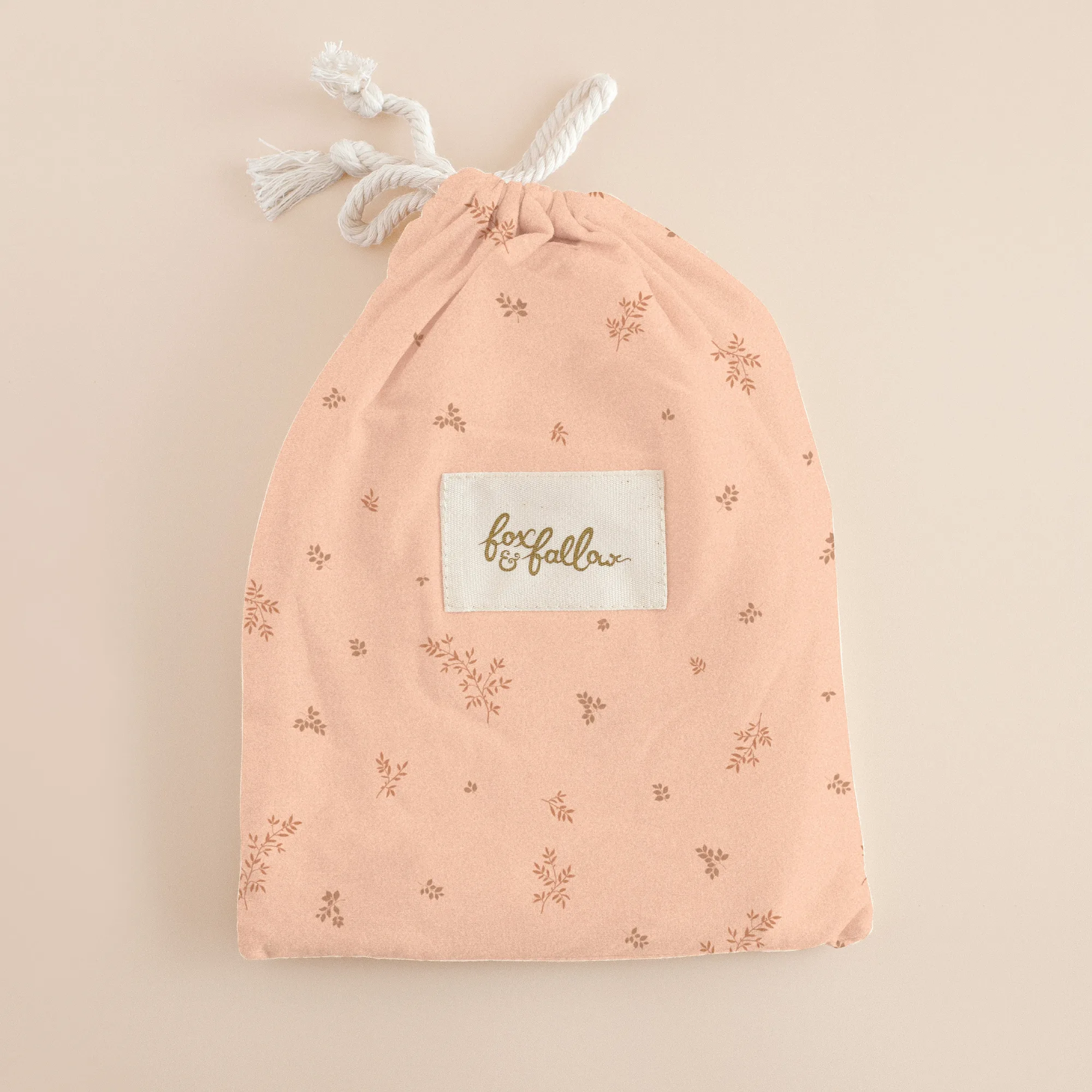 Wild Ruscus Organic Fitted Cot Sheet