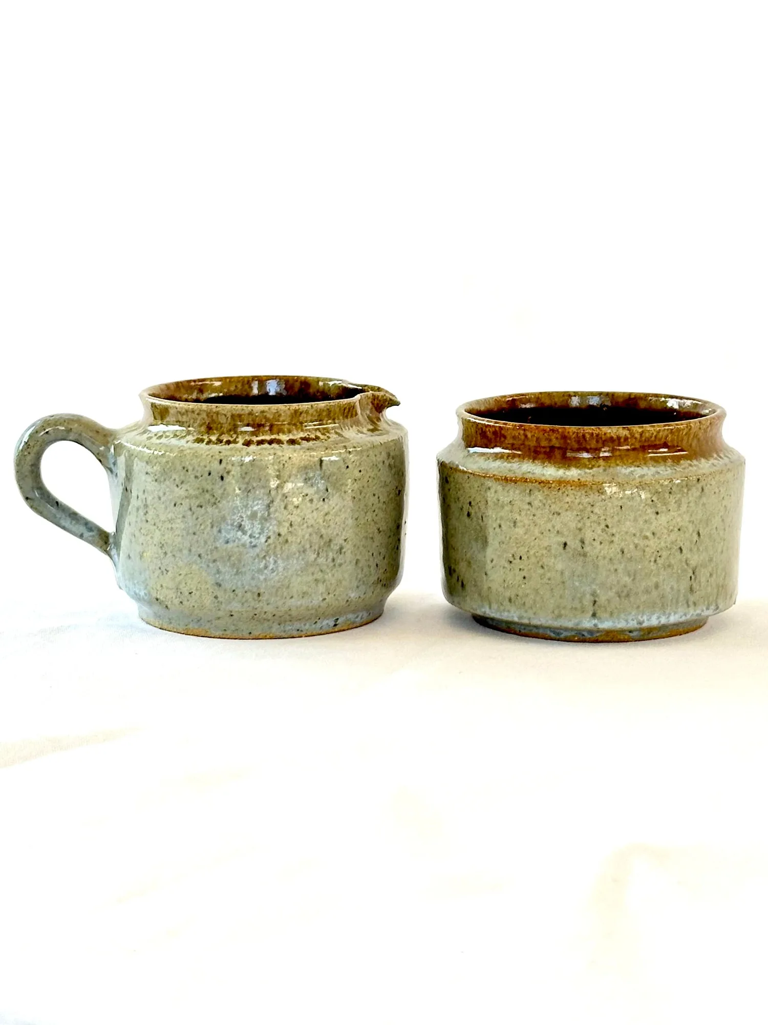 Handmade Fireclay Creamer and Sugar Bowl: Care and Usage Tips