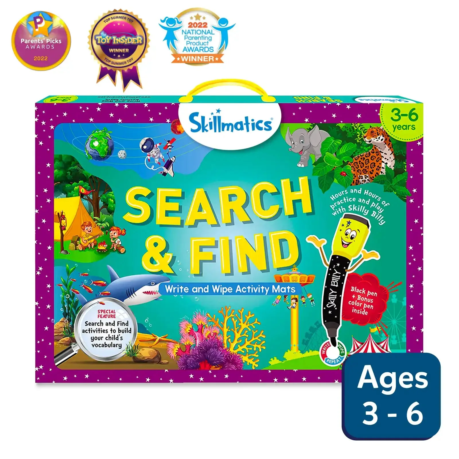 Search & Find | Reusable Activity Mats (ages 3-6)