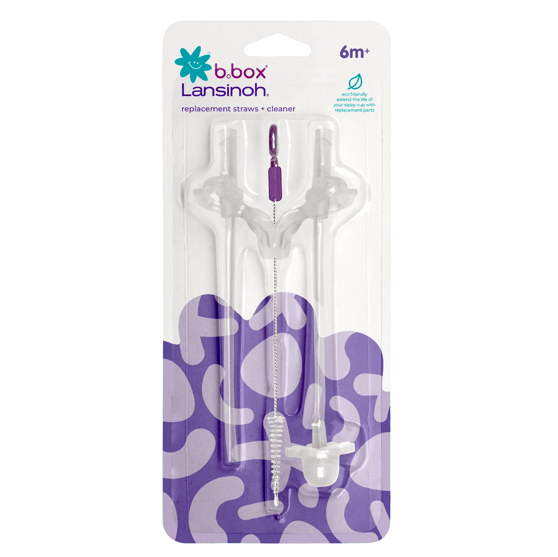 b.box + Lansinoh Replacement Straws + Cleaner