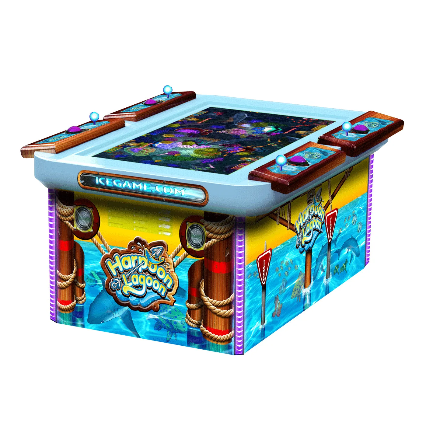 Harpoon Lagoon Ticket Arcade Game