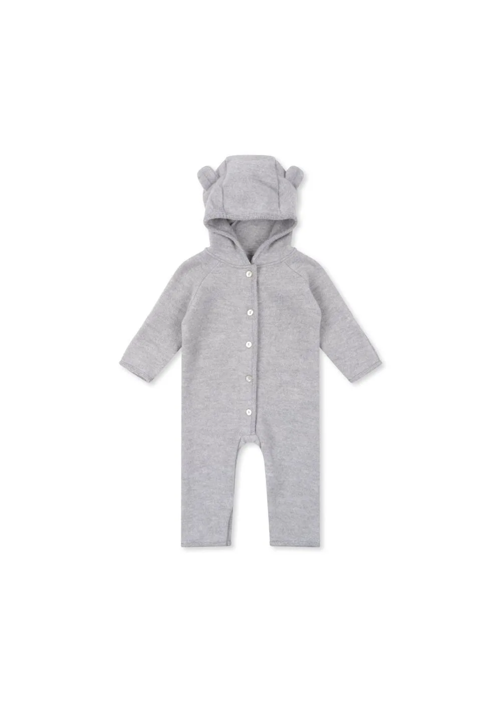 SAGA FLEECE ONESIE - grey melange
