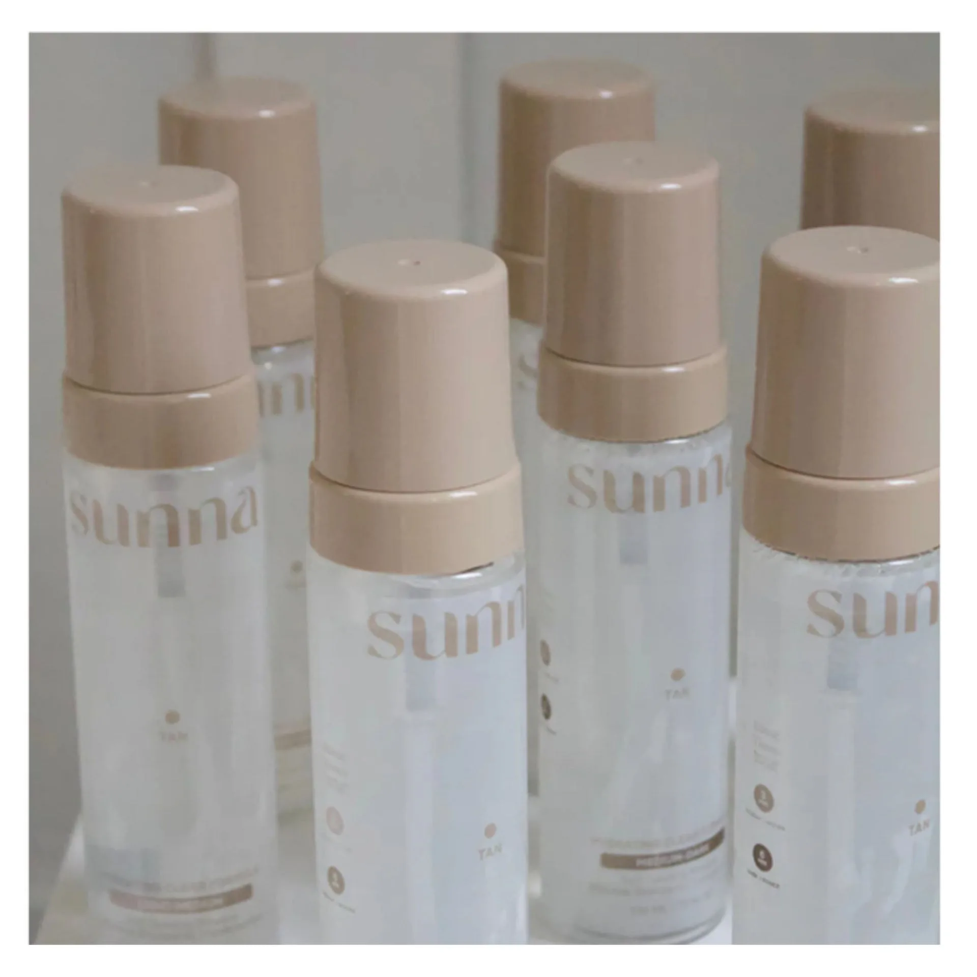 Sunna Clear Express 라이트/미디엄 셀프태닝 무스 7.1oz