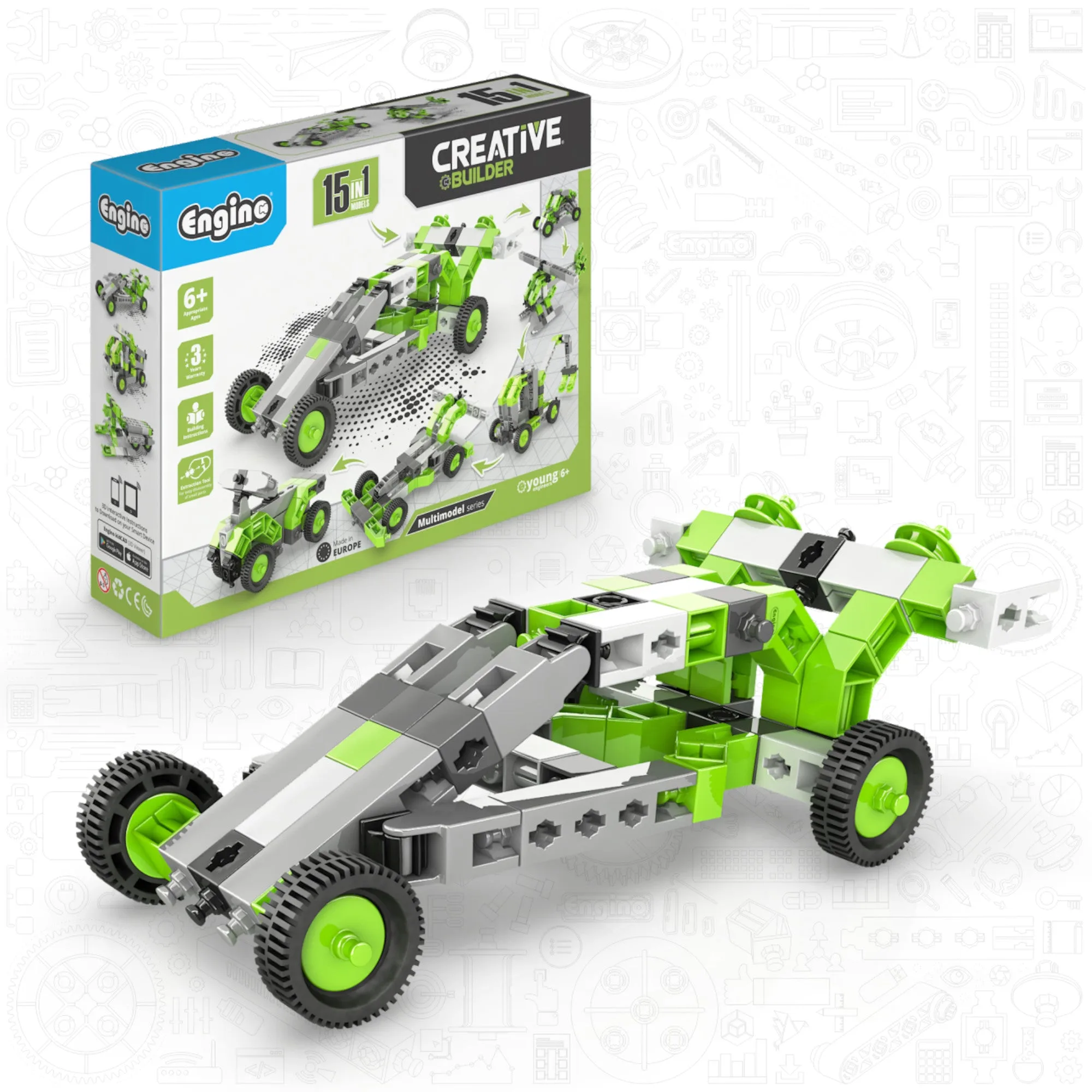 Engino Qboidz vs Creative Builder: Elegir el primer set de construcción para edades 5-7