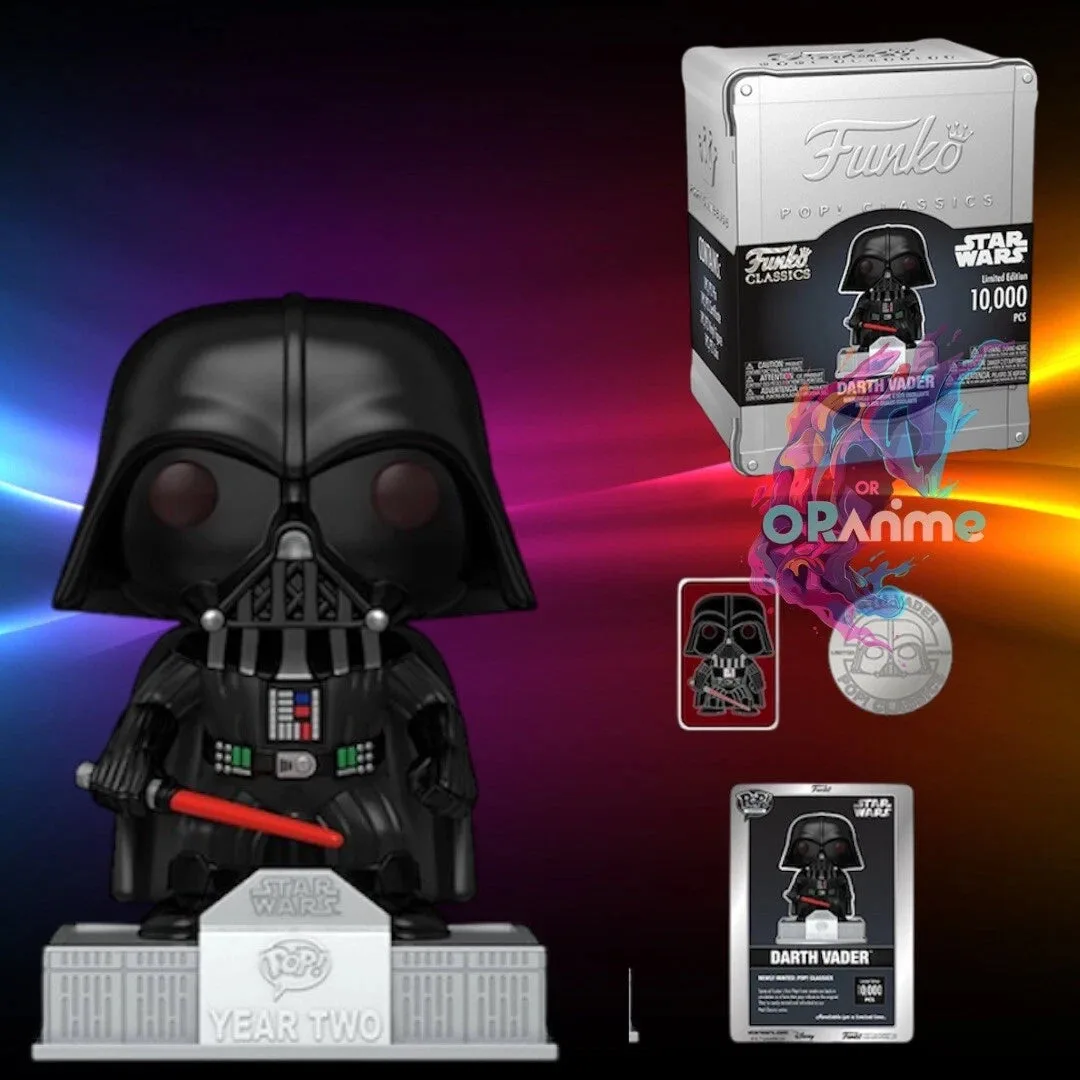 Funko Pop Classics Darth Vader Star Wars Exclusivité Funko Shop 10 000 Pcs