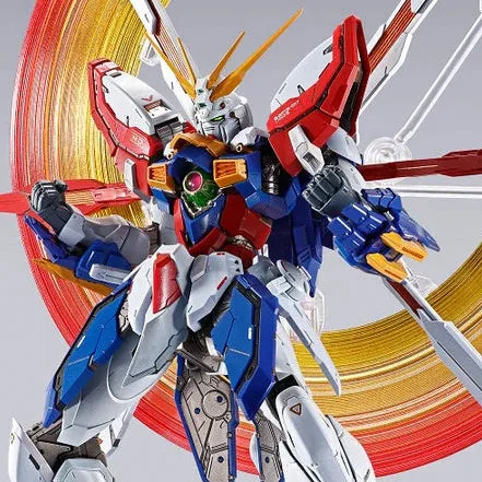 メタルビルド ゴッドガンダム vs バーニングガンダム比較