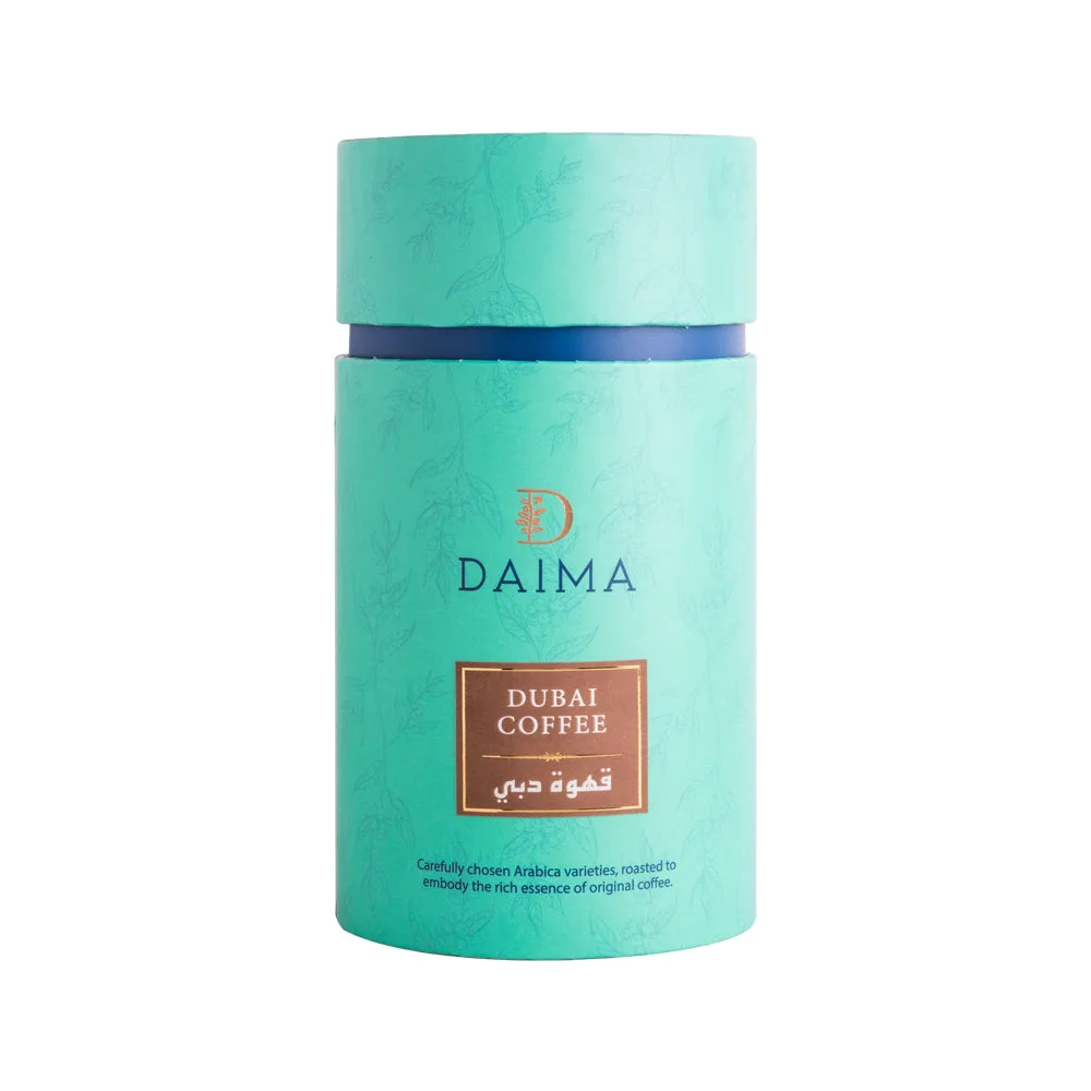 Dubai Coffee Cylinder Hand Roasted 250gm