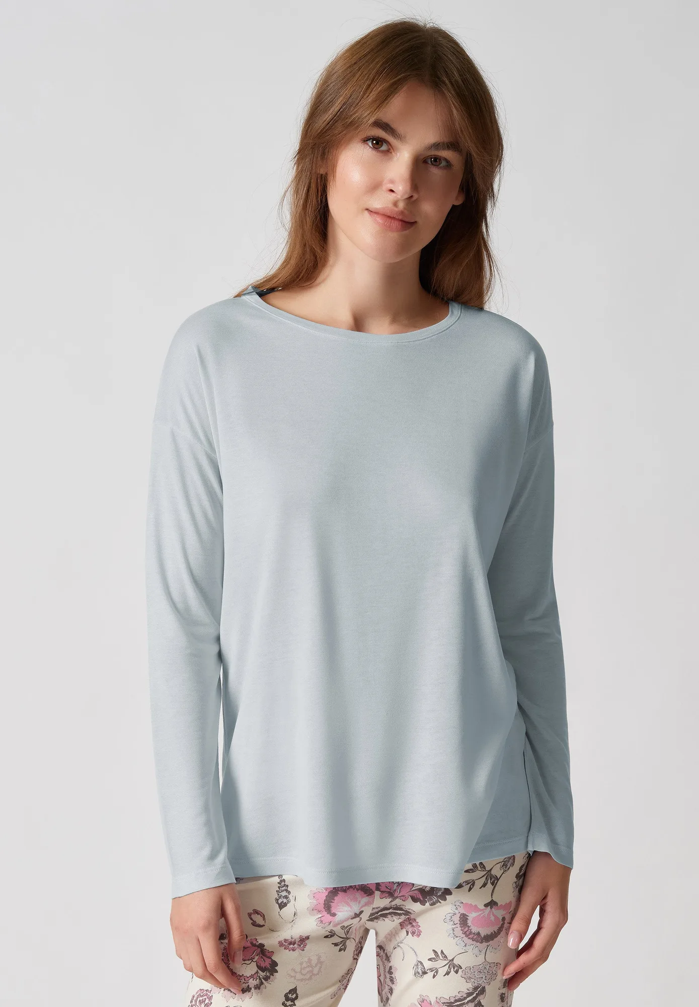 Camicia Night Basic Selection a maniche lunghe | blu ballad 019005-01H570