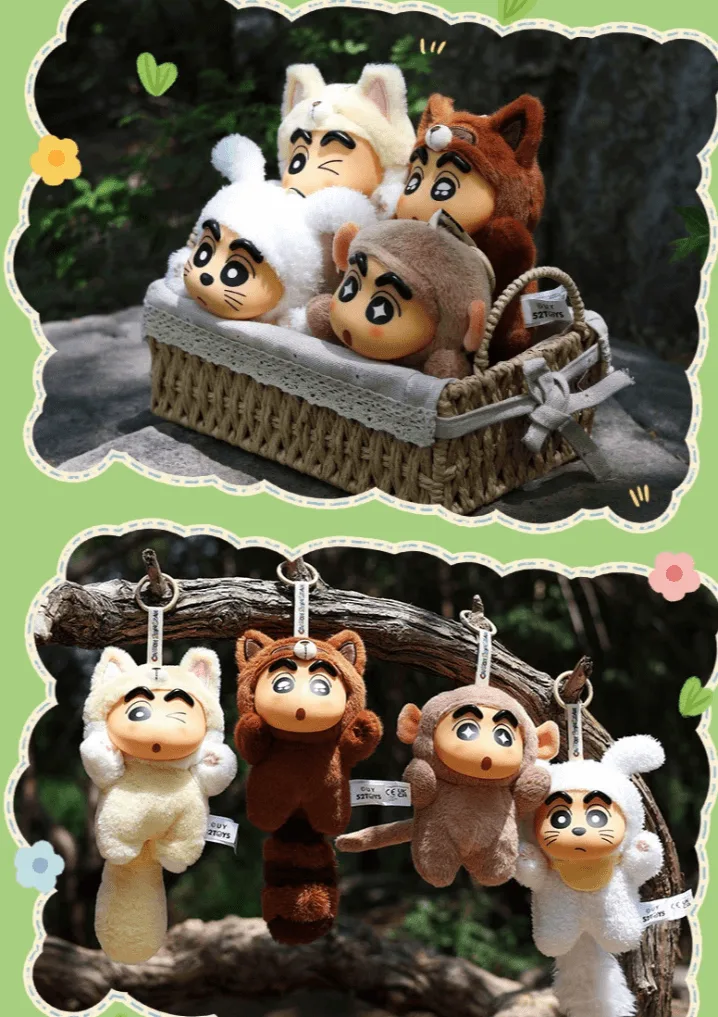 01621 Crayon Shinchan Big Tails série plyšový blind box