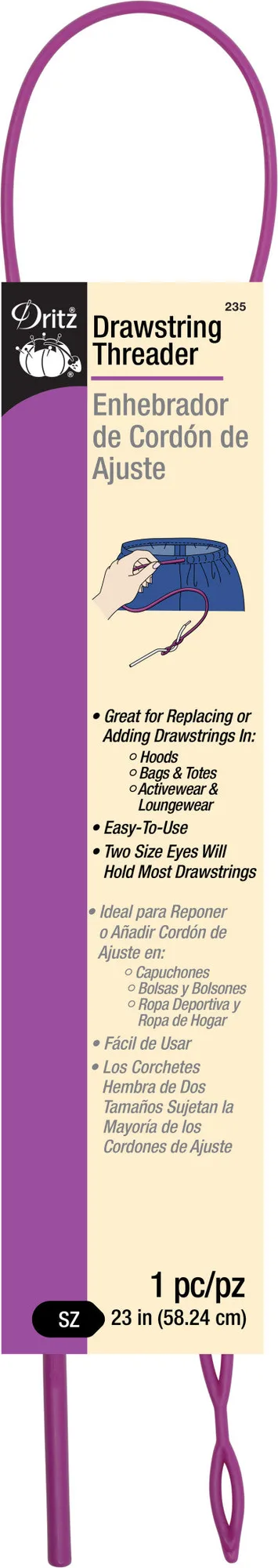 How to Use a Drawstring Threader for Casings and Hems