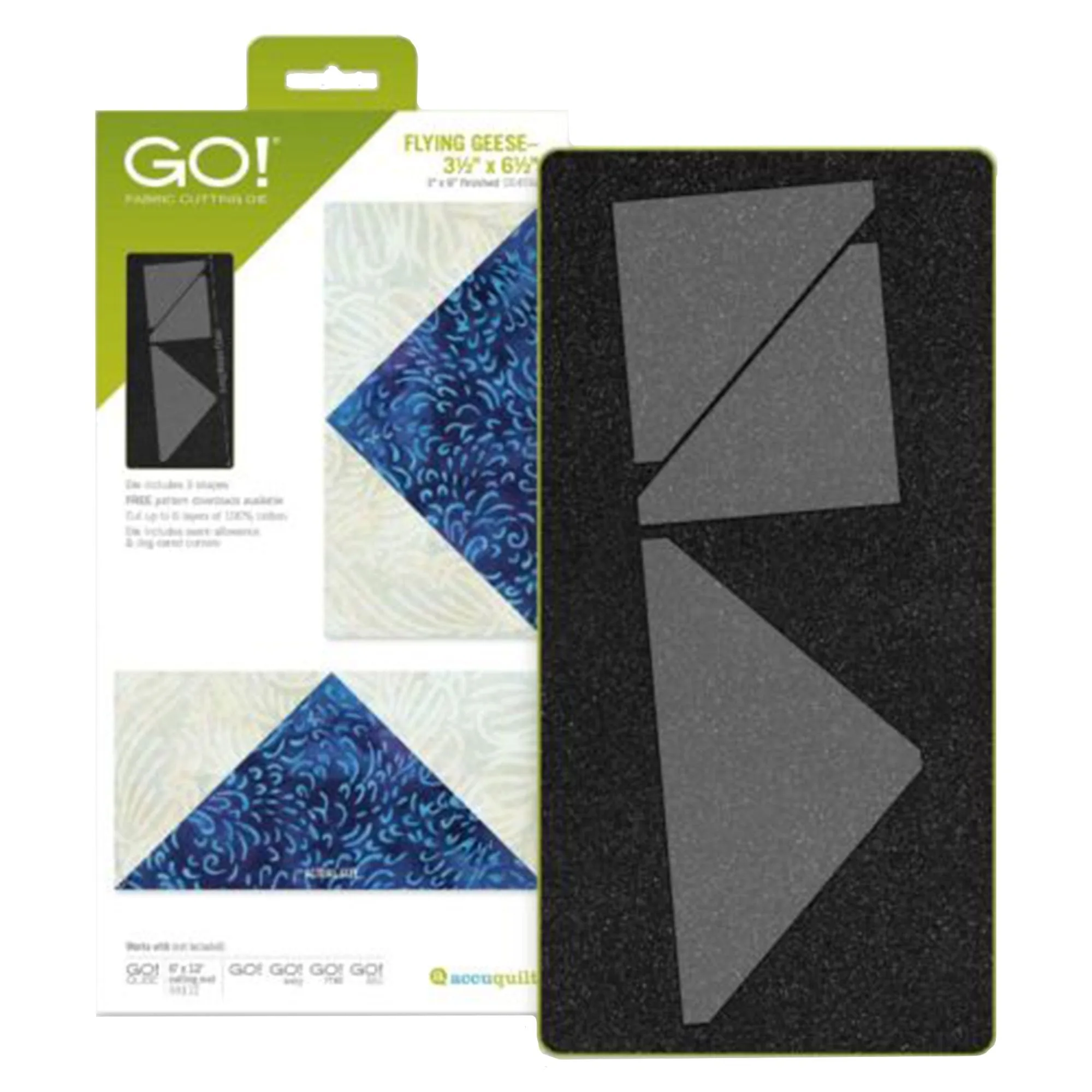 Accuquilt GO! Die 55456 Flying Geese-3.5