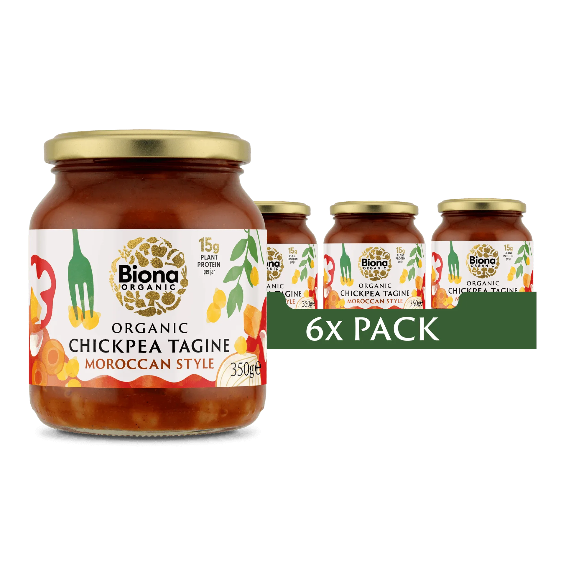 Chickpea Tagine Moroccan Style 6x350g