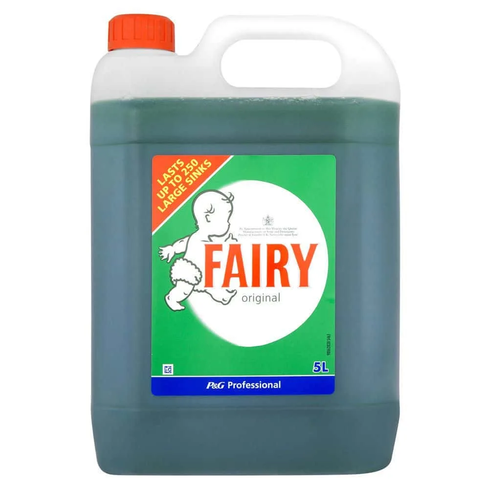 Fairy Washing Up Liquid Original 2x5Ltrs