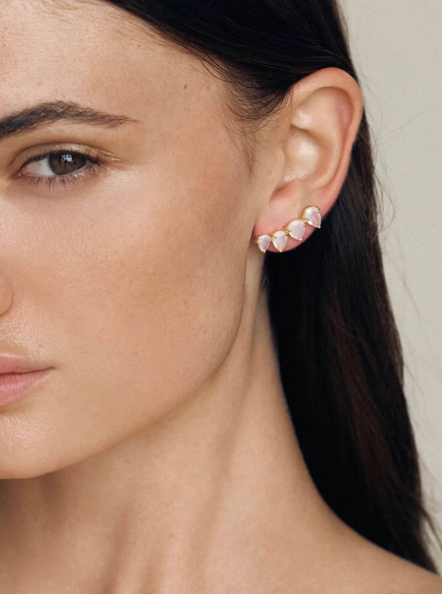 Chloe Climber vs Arlo Earrings for Bridal Jewellery