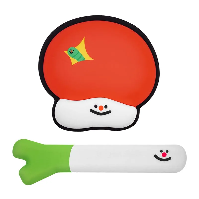 GeekShare Mushroom Wrist Rest Mouse Pad