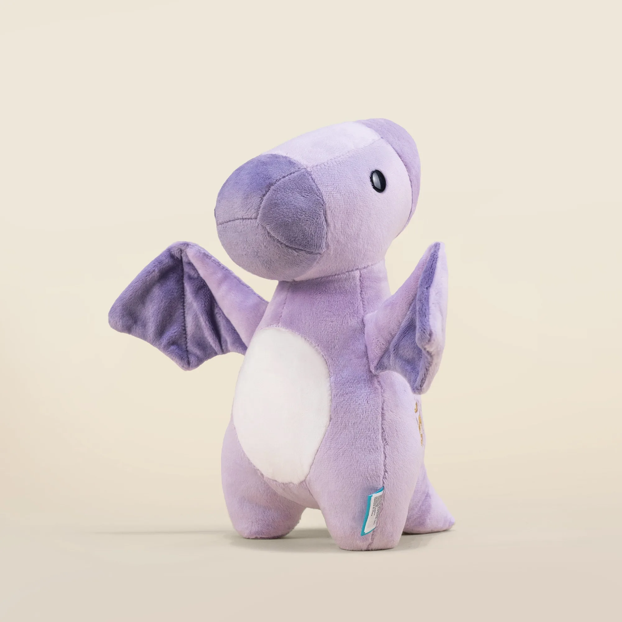 Hoe je Terri de pterodactylus-knuffel in een dinokamer kunt tonen