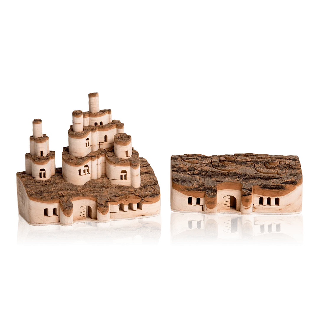 Pop-Up Log Castle