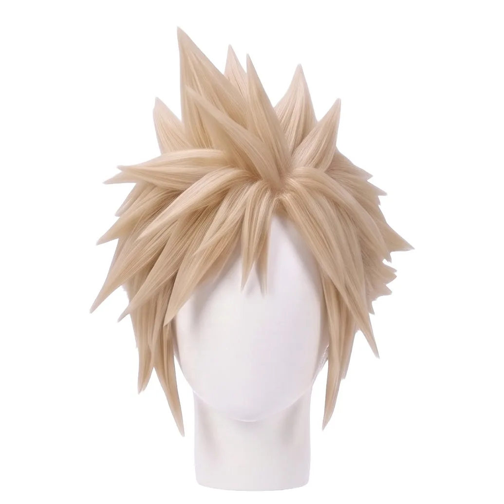 Cloud Strife Cosplay-Perücke