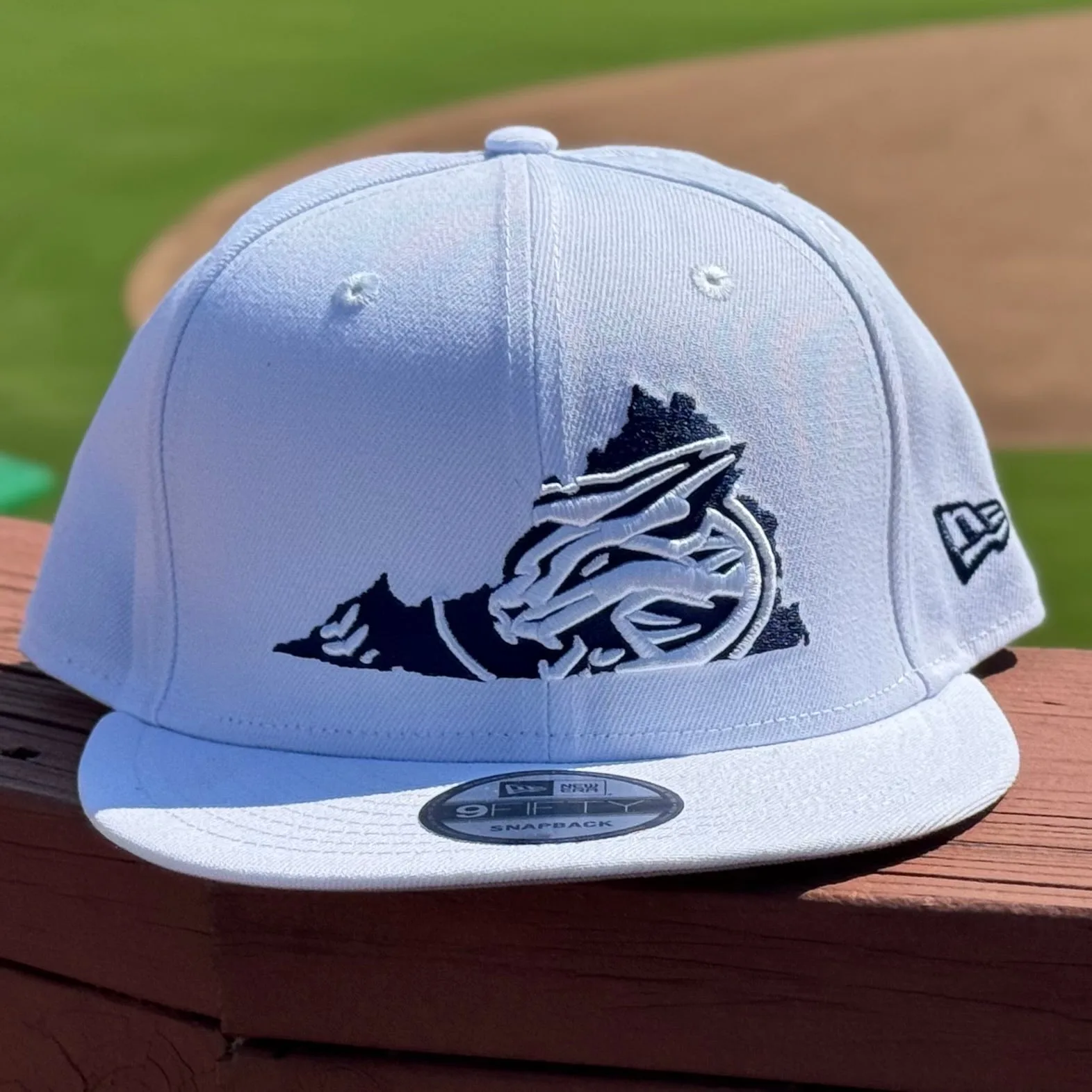 VA Logo White Snapback