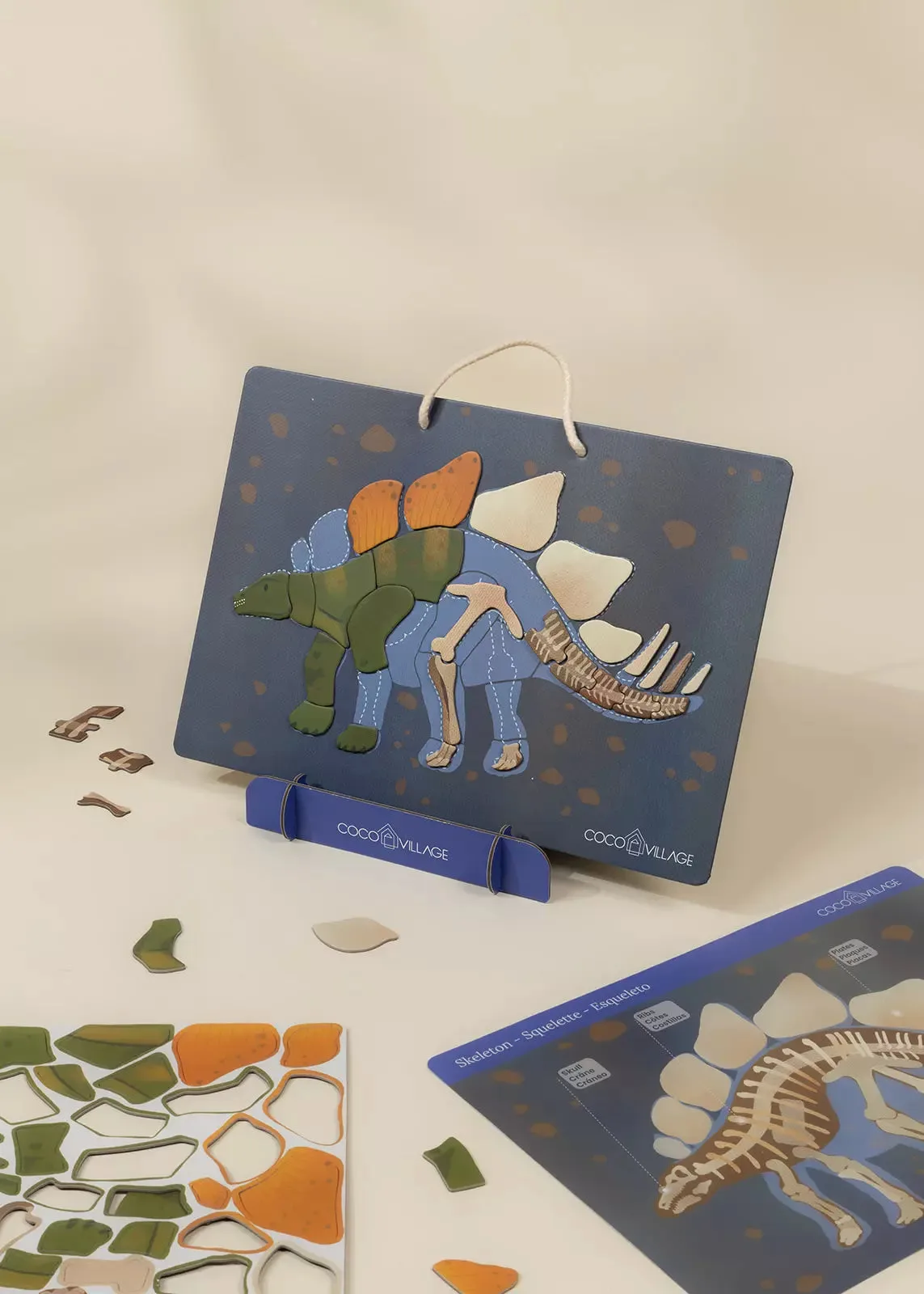 Was Kinder von einem magnetischen Dinosaurier-Brett lernen