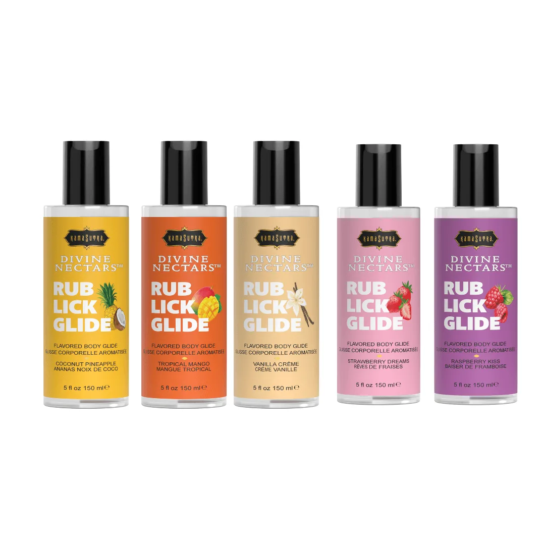 Divine Nectars™ – Kissable, Flavored, Body Glide