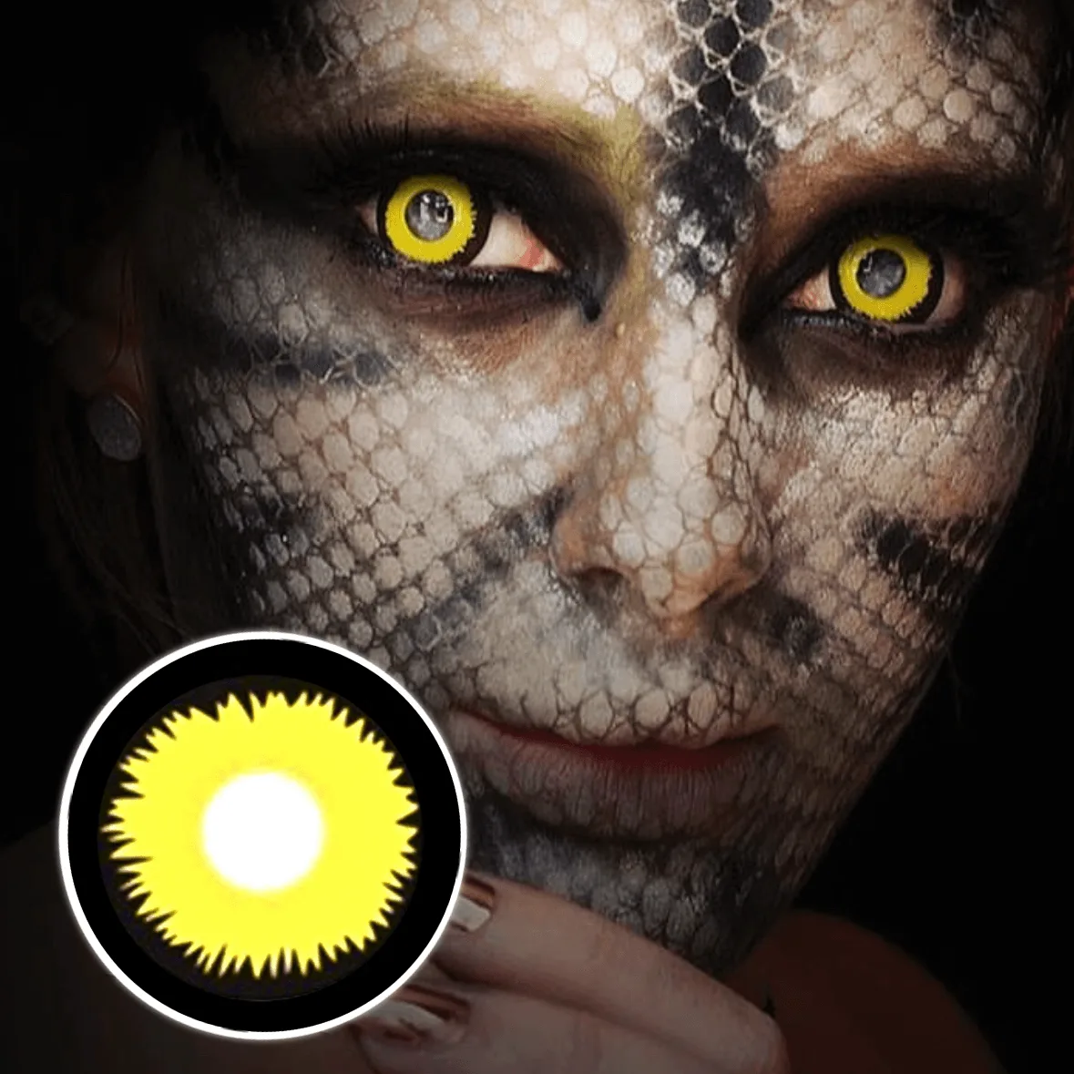 How to Apply Mini Sclera Lenses for a Realistic Effect