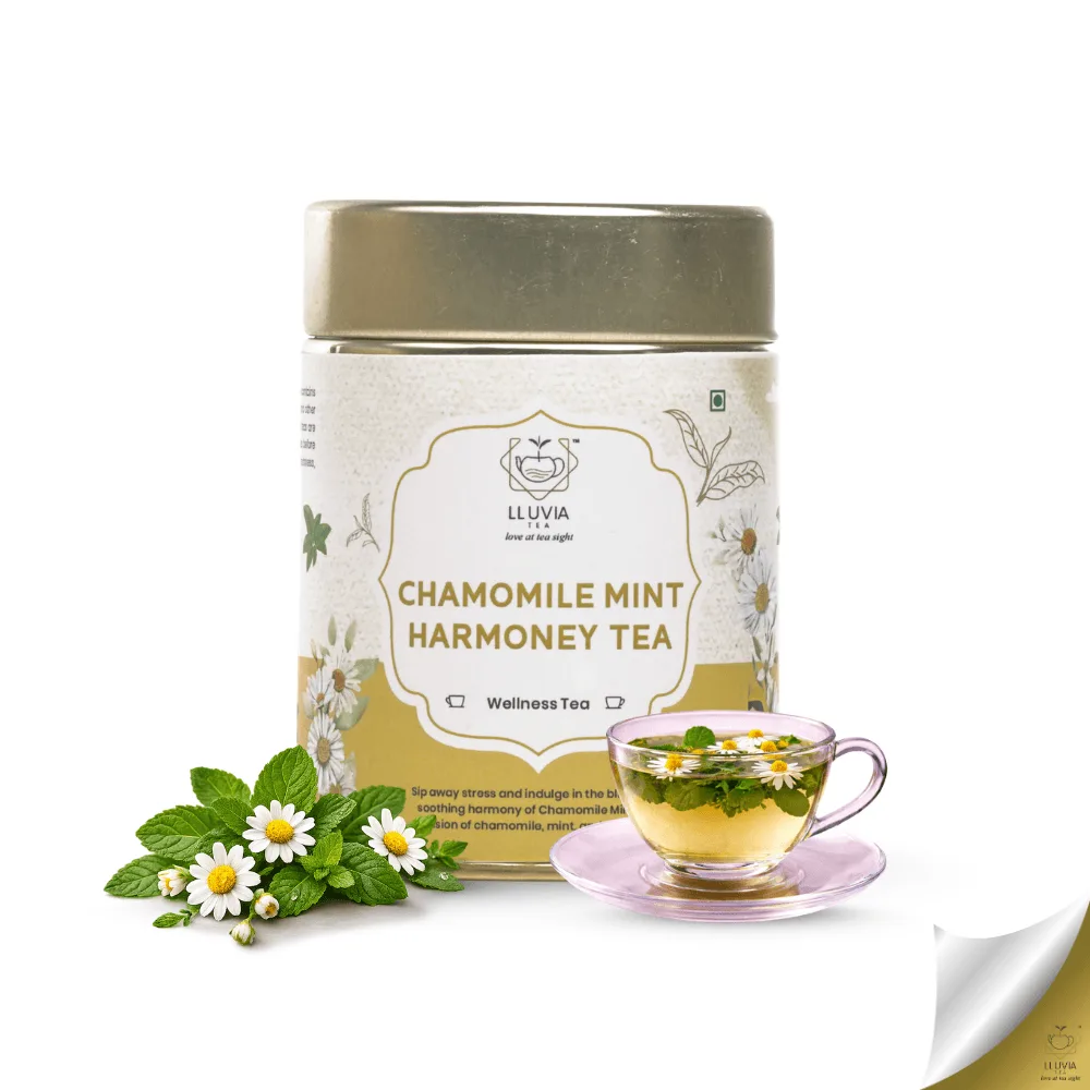 Chamomile Mint Tea - Stress Reduction | Relaxation | Digestive Comfort (50 gm)