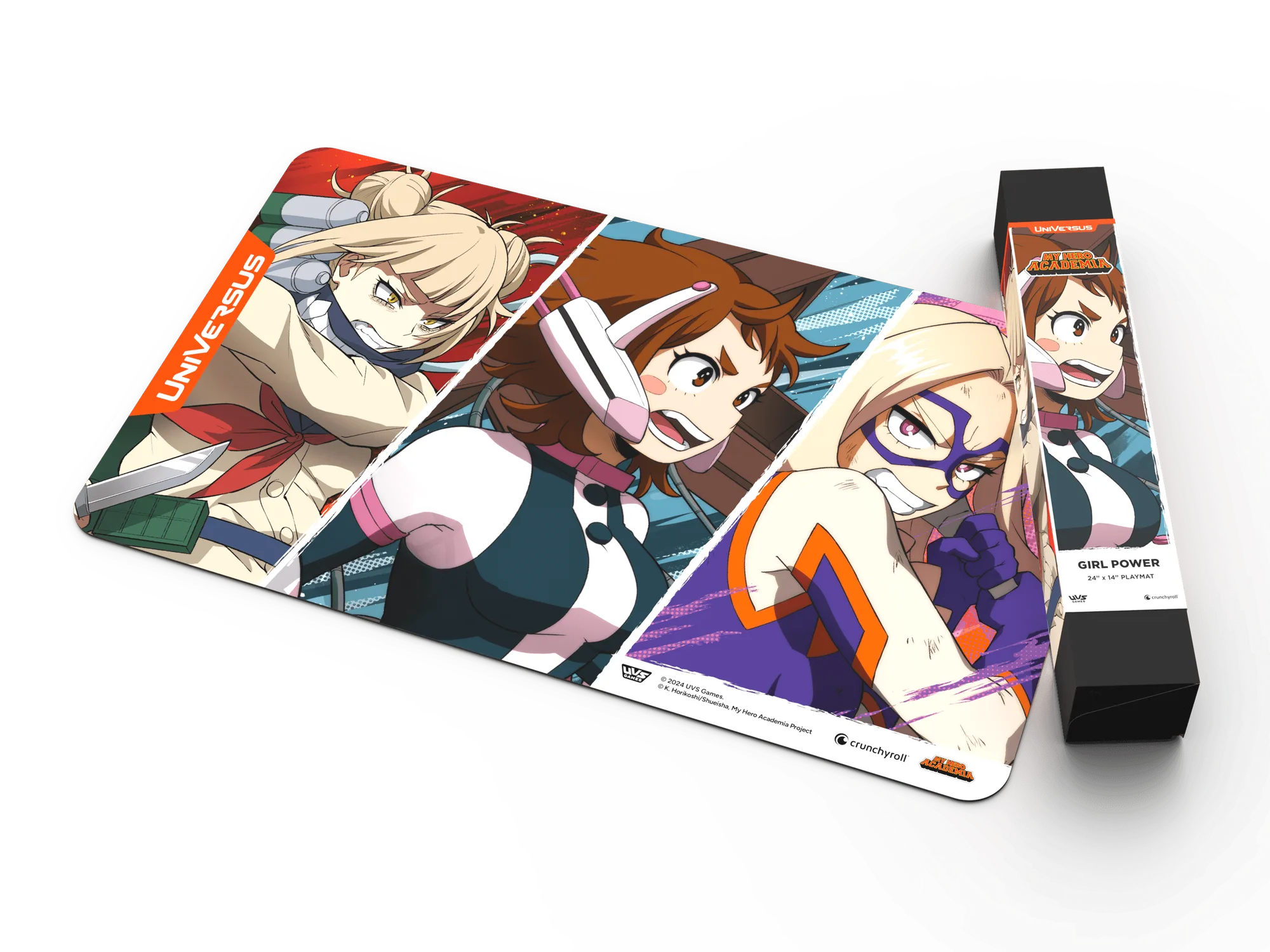 My Hero Academia المجموعة 7: حصيرة قوة الفتيات - Ochaco/Mt. Lady/Toga