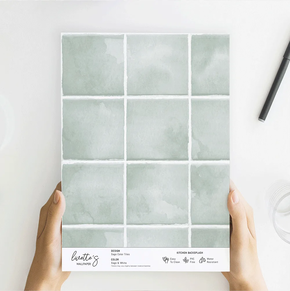 Backsplash Sample Bundle - 5 Farmhouse And Country Style Backsplash Samples