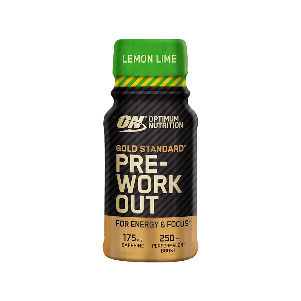 Gold Standard Pre-Workout Shot - 60 ml (175 mg kofeiny)