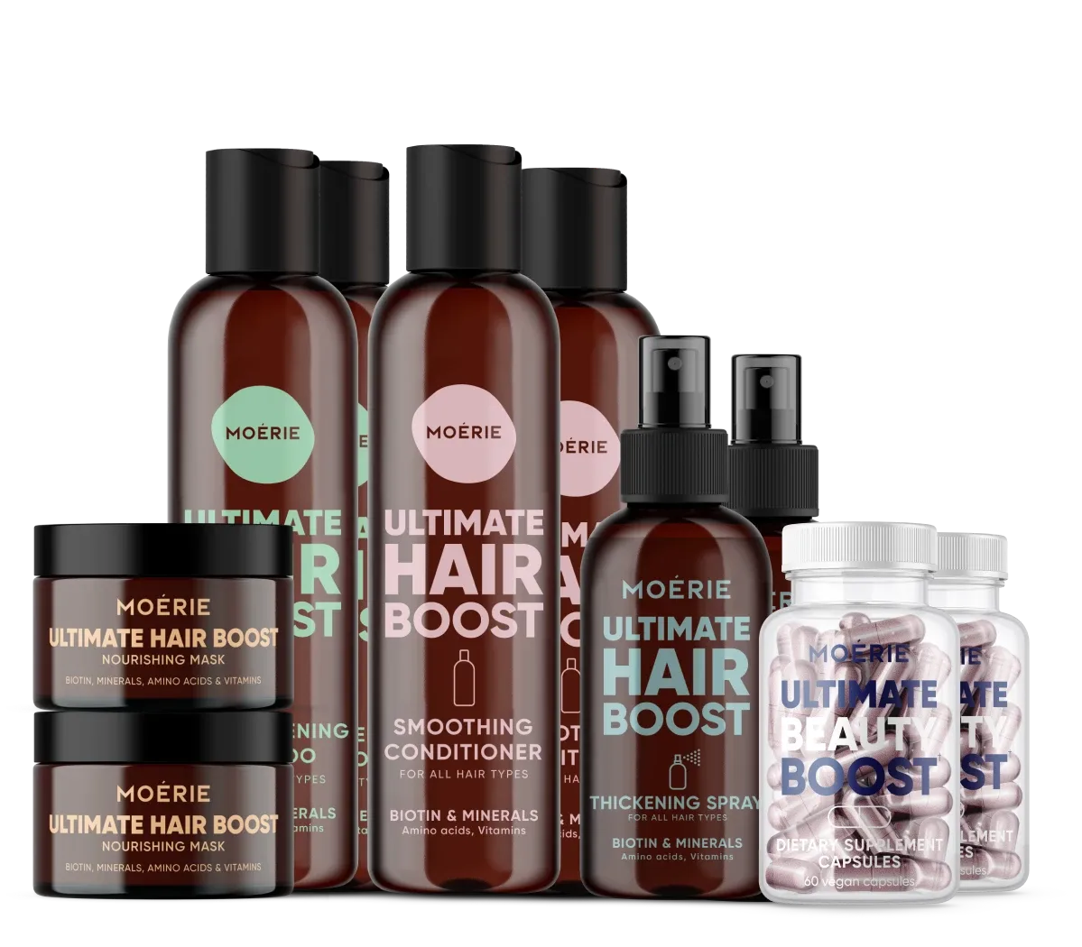 Complete Strengthening Hair Boost Set x2