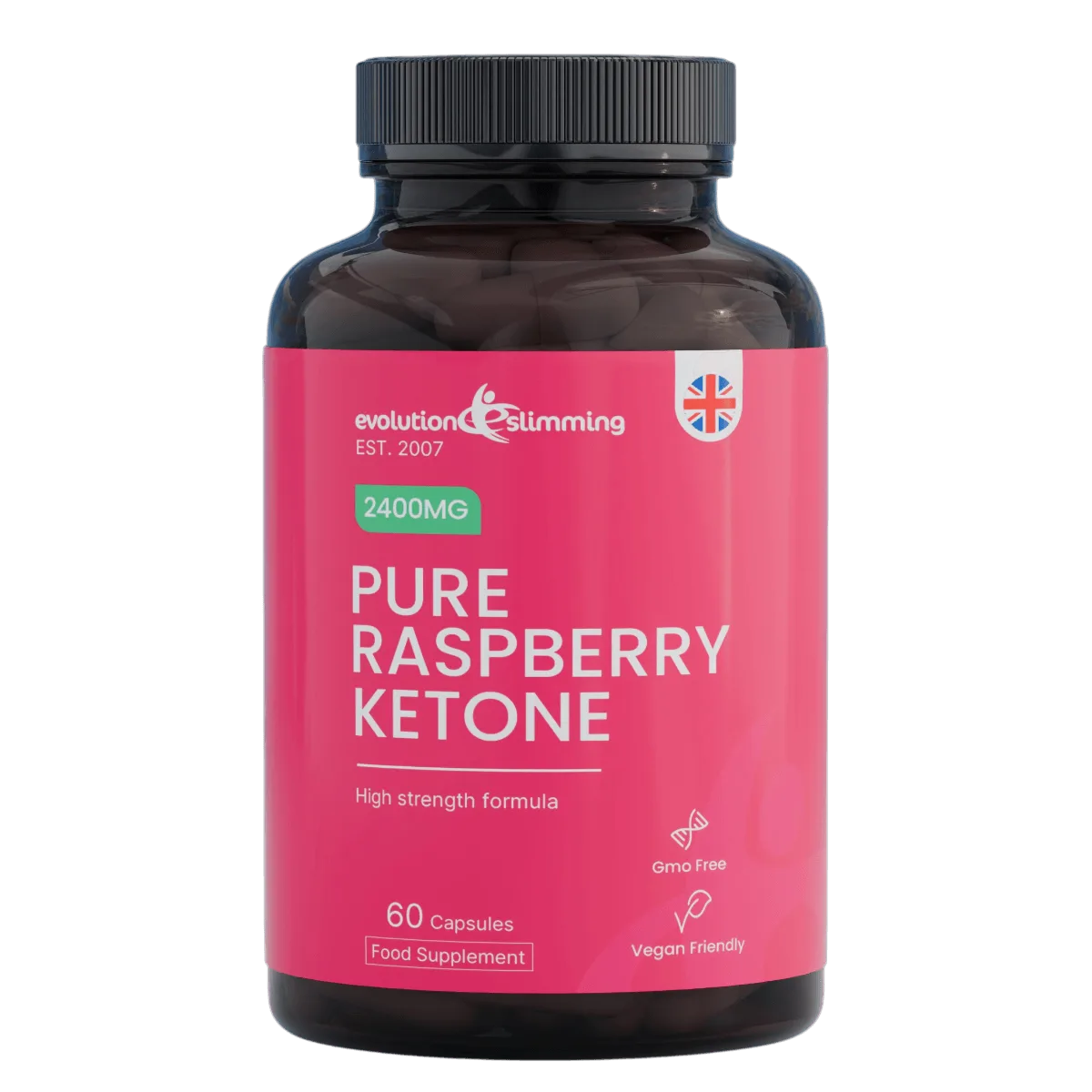 Cápsulas Raspberry Ketone Max | Alta potencia y apoyo de peso