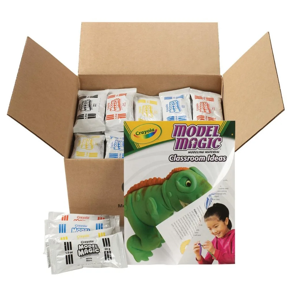 Crayola(R) Model Magic Primary Colors Classpack - 75 - 1 oz. packs