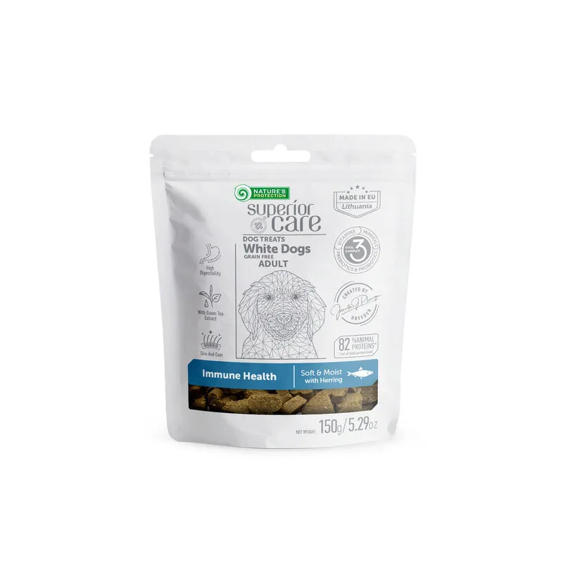 Grain-Free Functional Treats with Herring for Adult Dogs – Crafted to Support a Healthy Immune System
