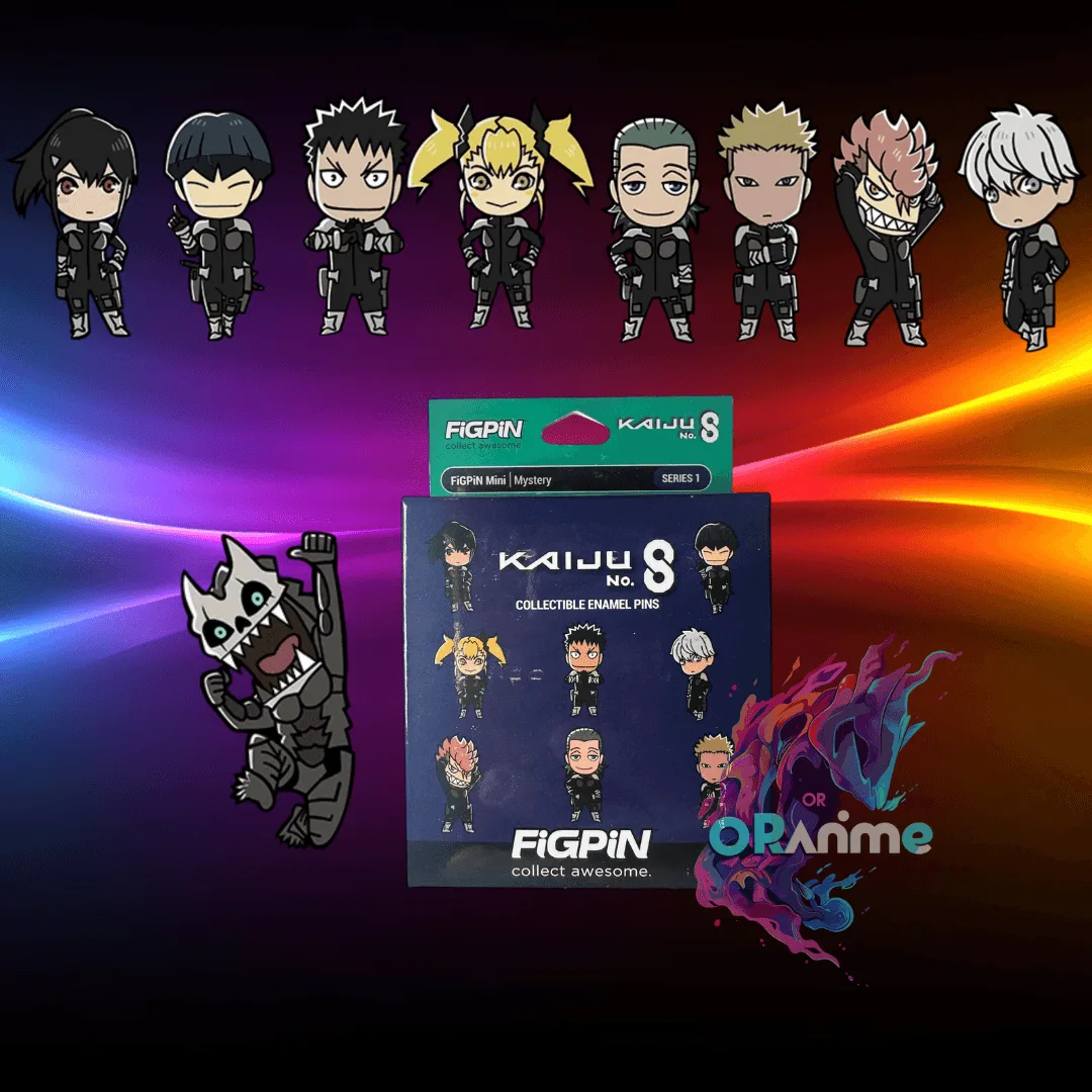 FiGPiN Mystery Mini Series 1 Kaiju No 8 Pin Guide