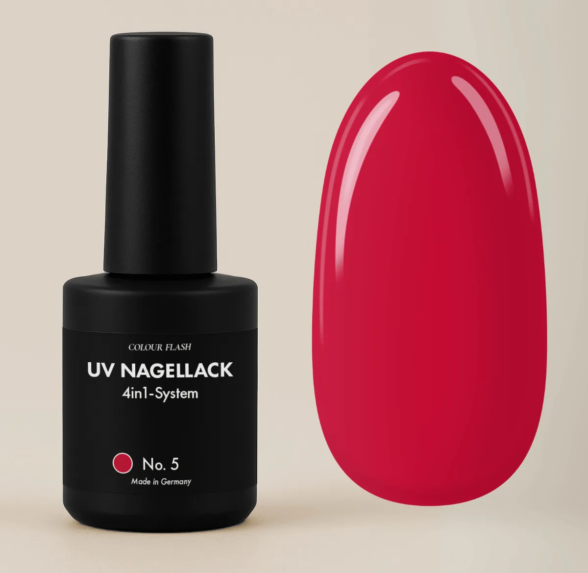 UV Nagellack No. 5 (4in1, 10ml)