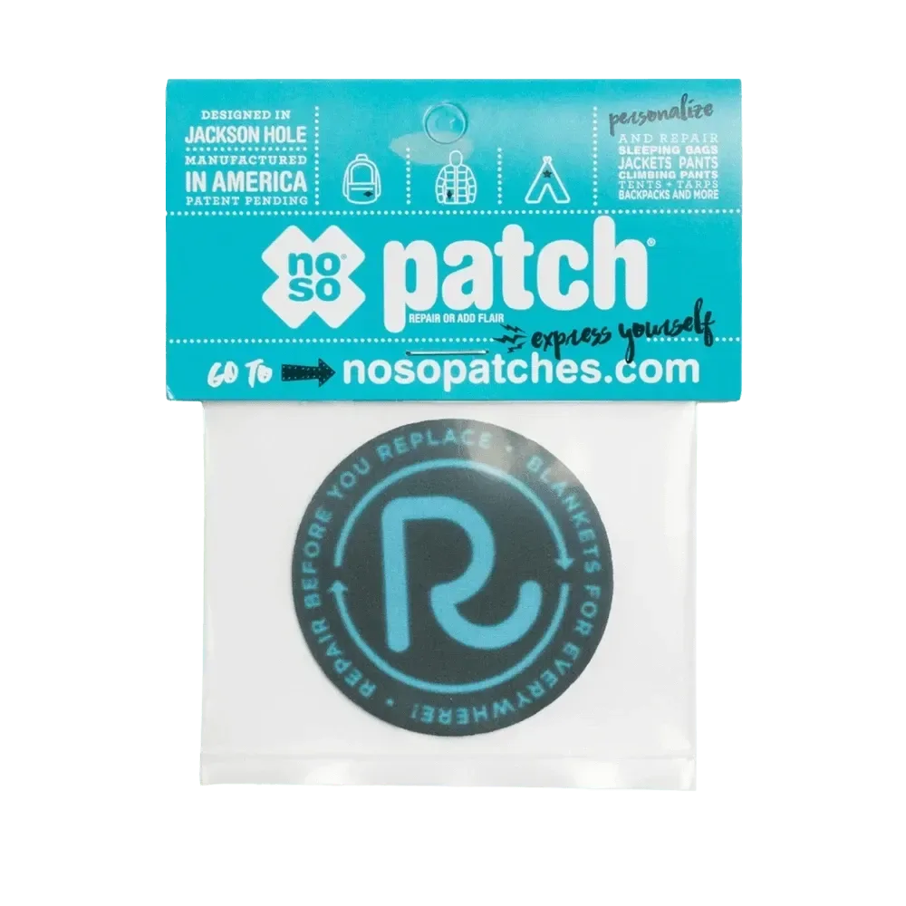 NOSO Repair Patch - Rumpl Blue Logo