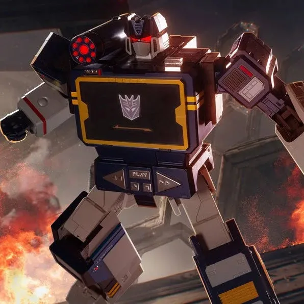 Robosen - Transformers: Flagship Series Soundwave G1 Auto-Converting Robot
