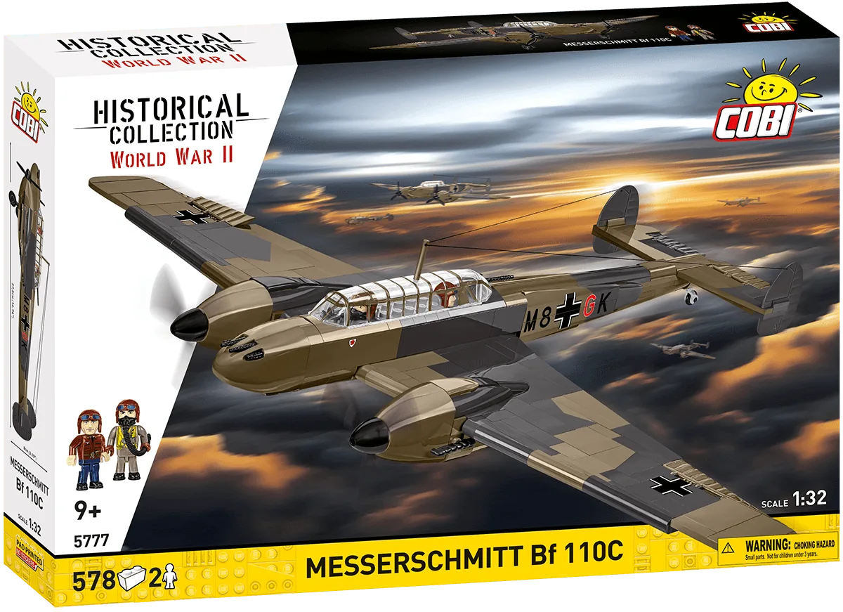 COBI Messerschmitt Bf 110C Fighter/Bomber: Set #5777