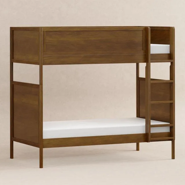 Babyletto Kids - Bondi Twin Convertible Bunk Bed - Natural Walnut
