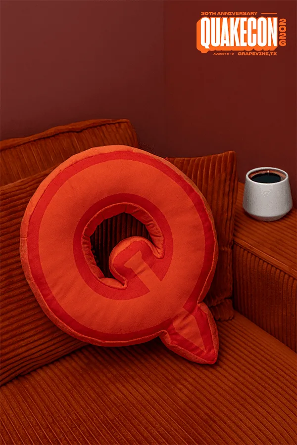 Peluche Oversize Logo QuakeCon