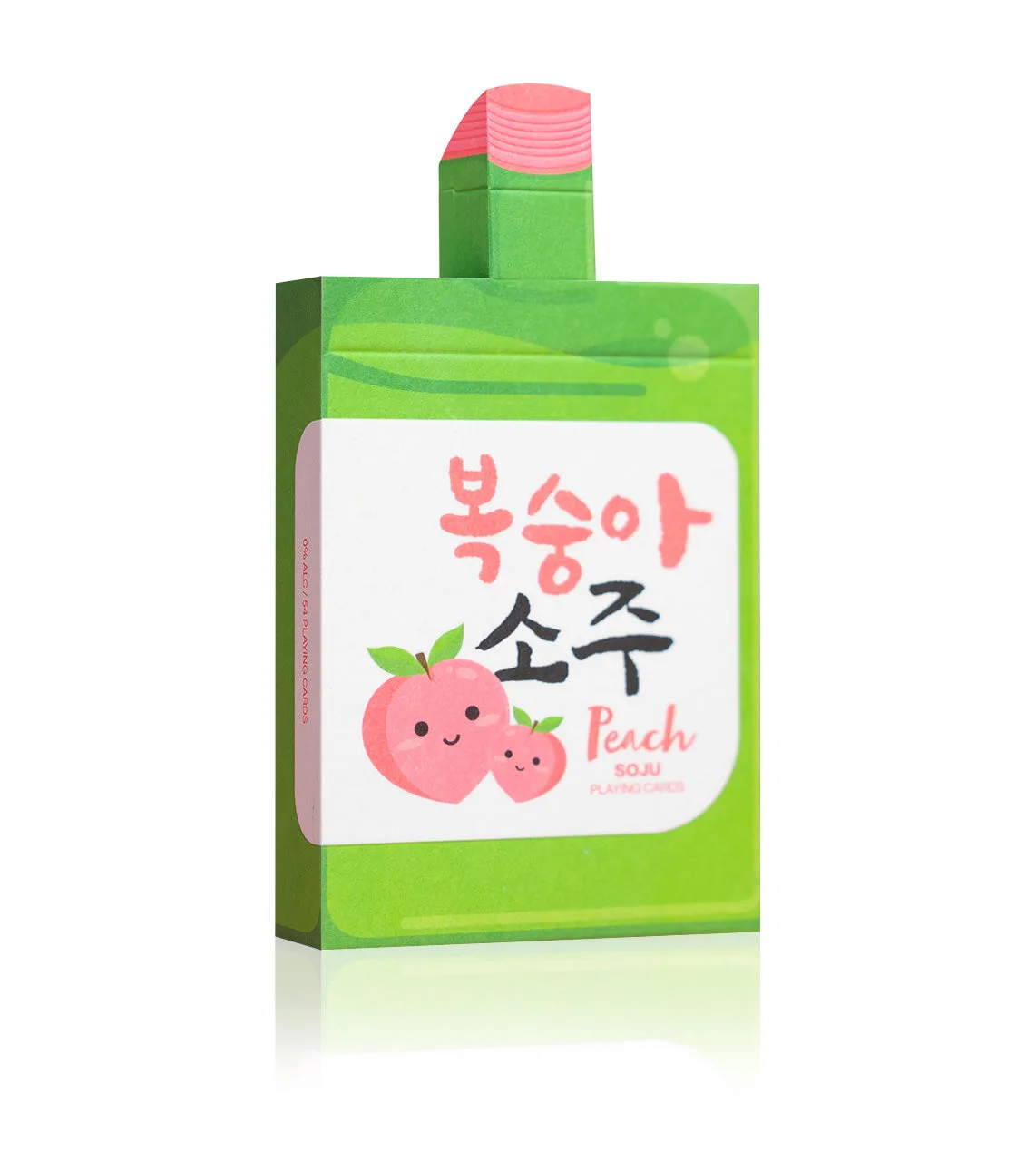 Peach Soju Playing Cards: A Fun Deck for Game Night